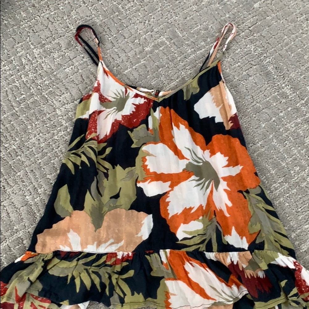 Floral tank top